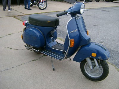 Owner 1978 Vespa P200E Scooter-Rebuilt Engine--No Reserve!