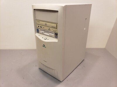 Vintage Gateway G6-333c Desktop PC Intel Celeron 333MHz 256MB 20GB Win98 ISA