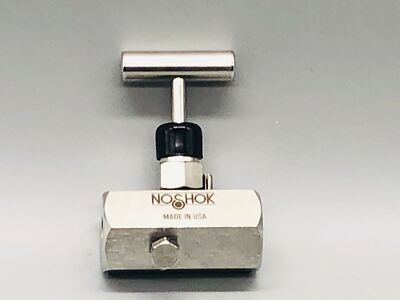Noshok 702-FFS Stainless Steel Female Block & Bleed Valve, 1/4'' NPT, 702FFS