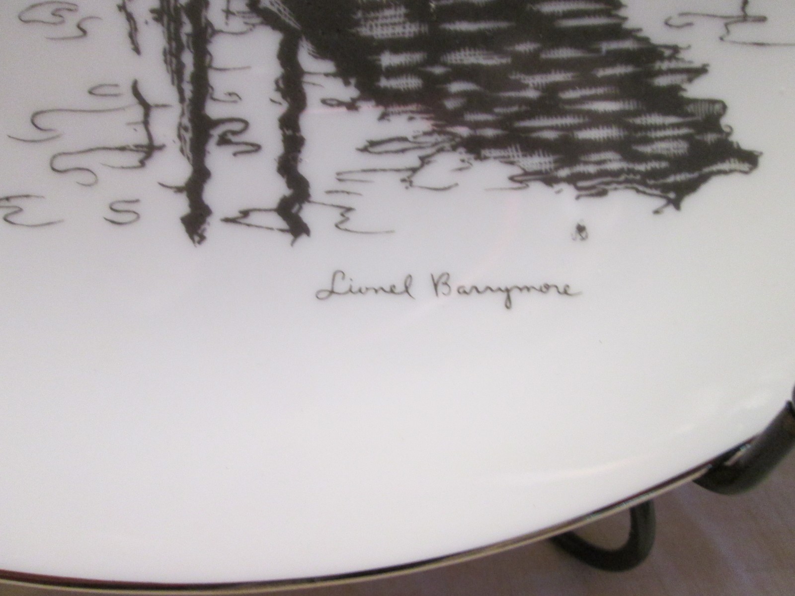 Gorham Sterling 'Quiet Waters' Plate by Lionel Barrymore Germany Bavaria
