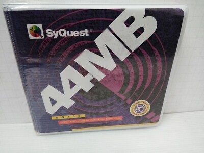 SyQuest SQ400 Removable 44MB Magnetic HARD Disk CARTRIDGE  (1) SEALED