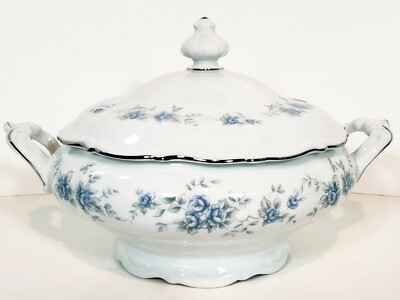 German china sauce bowl soup bowl vintage fish bowl Winterling Marktleuthen Bavaria fish decoration dish Winterling porcelain fish bowl