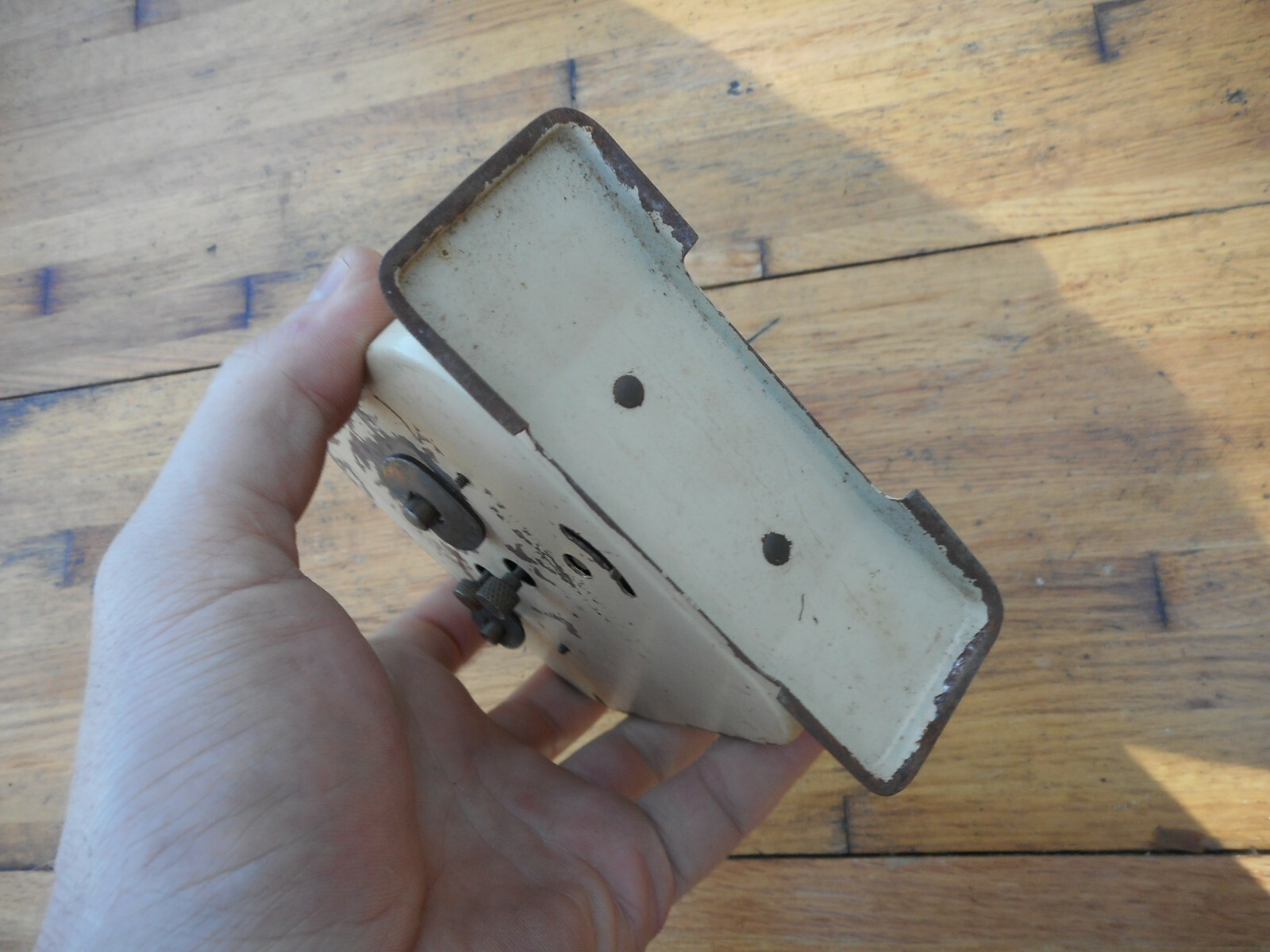 Vintage Lux Clock Co. Connecticut Harvester Alarm Clock Works Great!