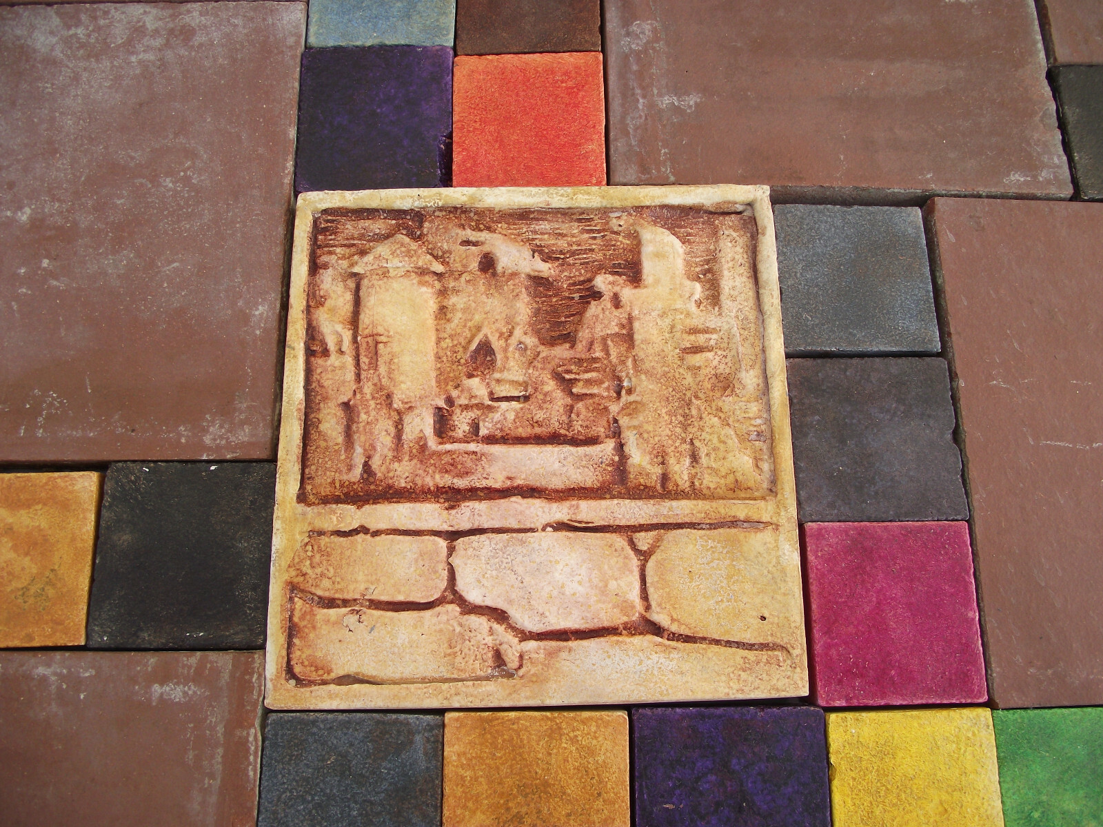 ANTIQUE BATCHELDER TILES