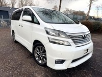 2010 Toyota Vellfire FRESH IMPORT Z PLATINUM 2 2.4 AUTO 7 SEATS MPV PETROL ULEZ 