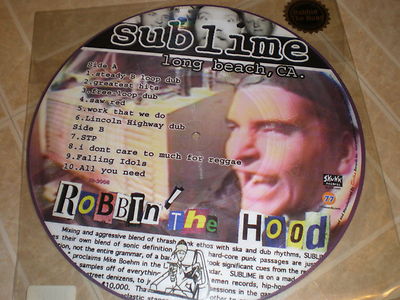 Sublime ROBBIN THE HOOD Vinyl Record