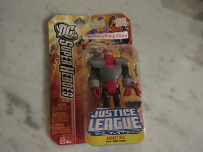 MATTEL JUSTICE LEAGUE UNLIMITED ROCKET RED FIGURE