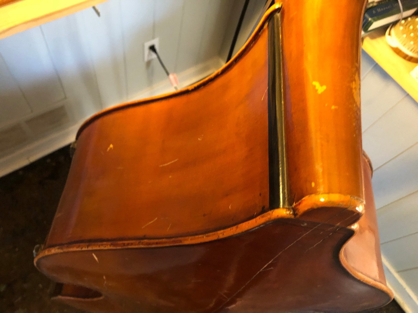1997 Hans Kroger - Fully Carved Double Bass 3/4