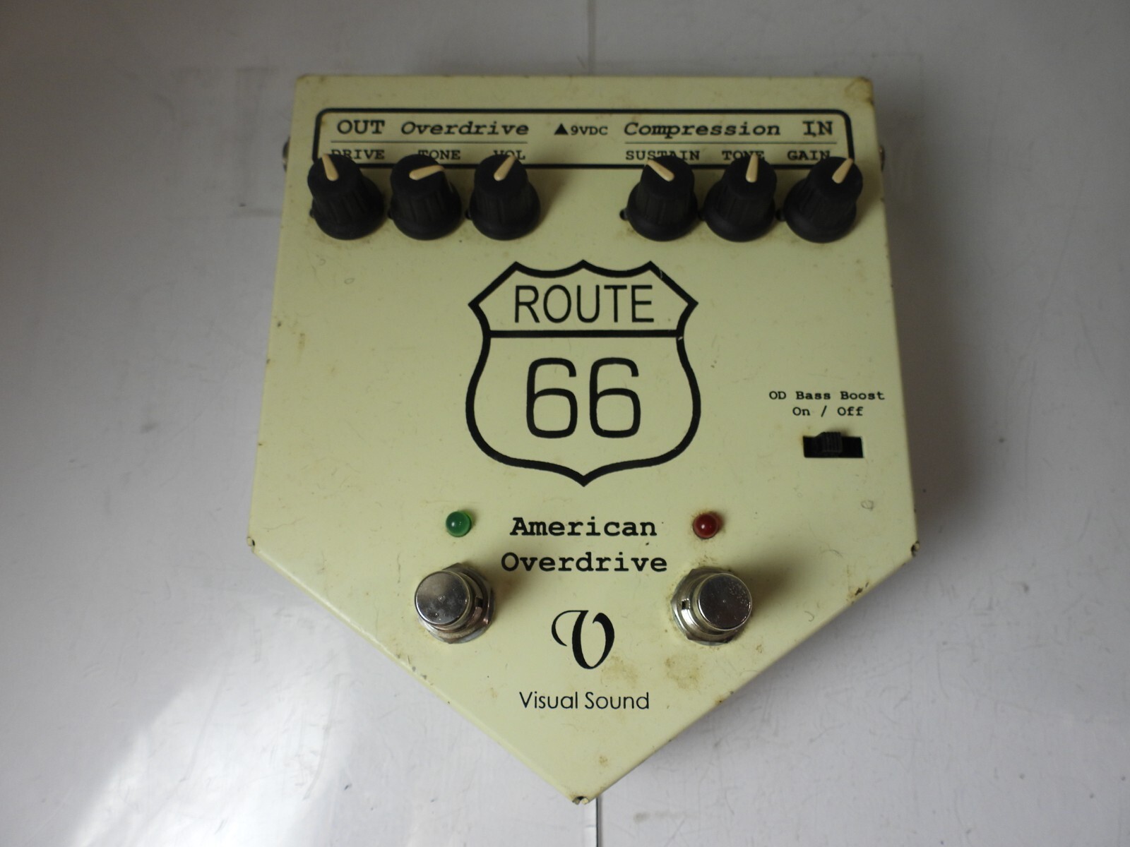 visual sound route66 オーバードライブ　コンプレッサー Amazon | Visual Sound V3 Route 66 コンプレッサー + オーバー
