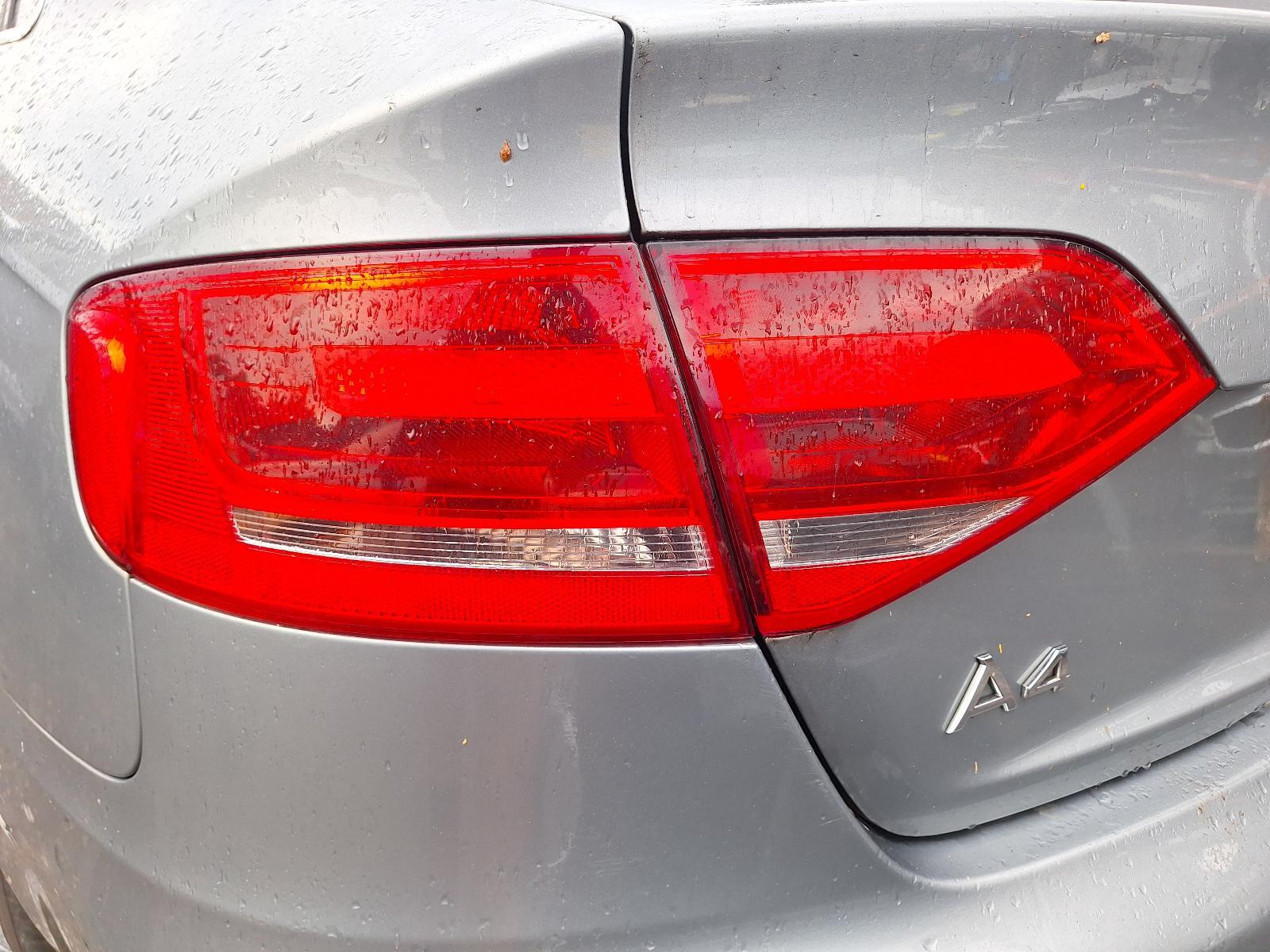 AUDI A4 B8 8K 02/2008-06/2012 LEFT TAILLIGHT STANDARD TYPE SEDAN - thumbnail 8