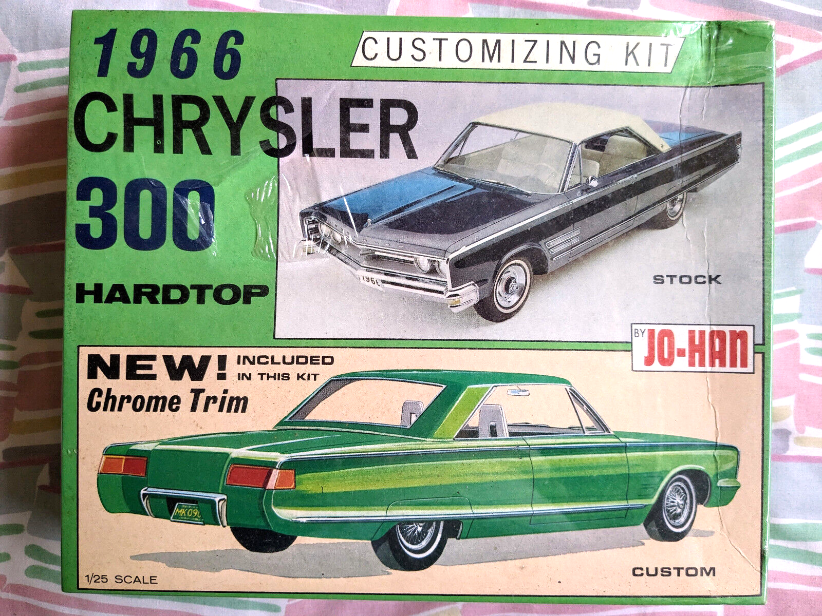 ULTRA RARE! *FACTORY-SEALED *ORIGINAL JO-HAN 1966 CHRYSLER ULTRA RARE! *FACTORY-SEALED *ORIGINAL JO-HAN 1966 CHRYSLER