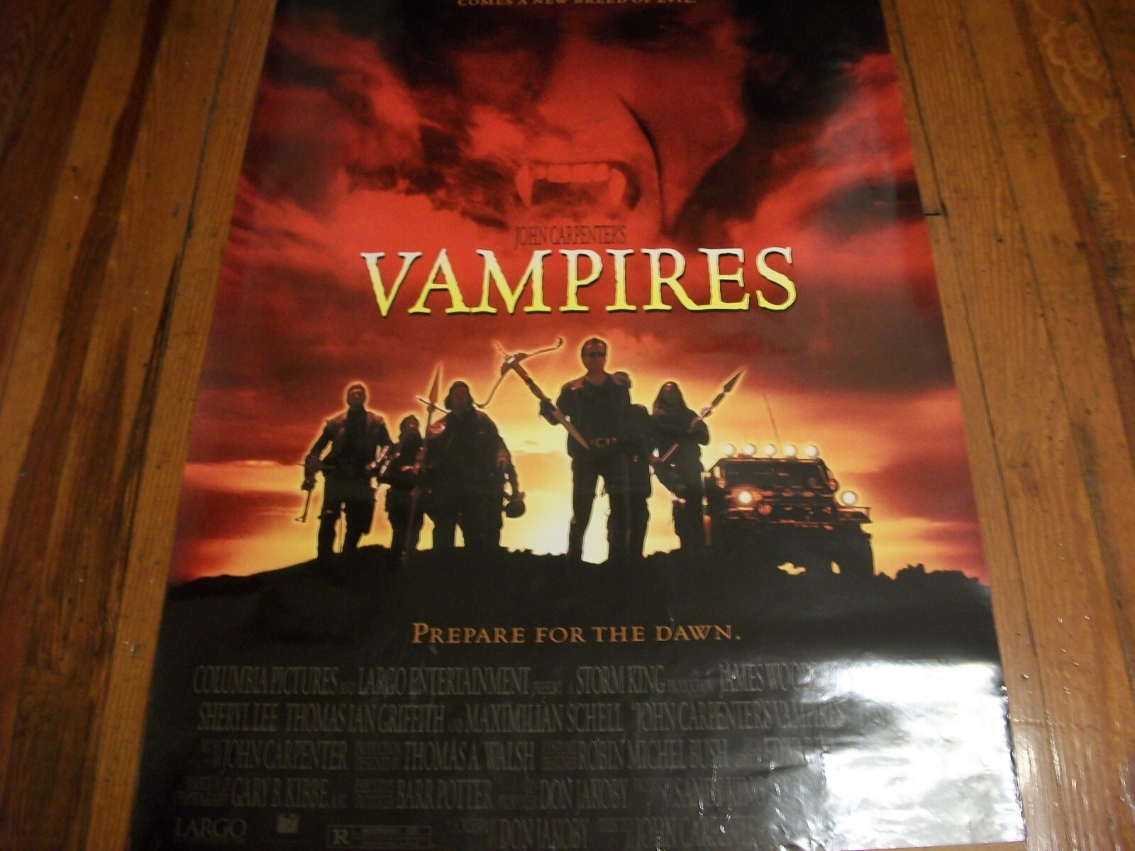 Vampires / John Carpenter movie poster 1988 | eBay