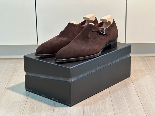 【希少5.5E】DECO Gaziano＆Girling Cooper Gaziano & Girling DECO Cooper Tan Grain Whole Cut Oxfords