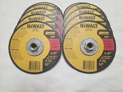 Dewalt DW 8725H 6'' X .045'' X 5/8-11'' Thin Cut-Off Wheel 10 Pack