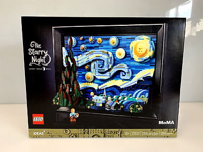 LEGO Ideas The Starry Night Vincent Van Gogh 21333 Building Set 2316 Pieces  MOMA