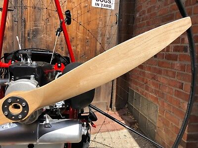 Wooden Propeller: Miniplane Top 80 Powered Paraglider Prop Paramotor 49 inch
