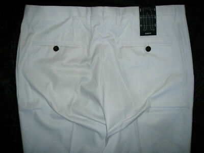 Herrenhose Hosen Arzthose H&M FREIZEIT/ARBEITSHOSE Slim Fit Weiß Gr.52 * B22N