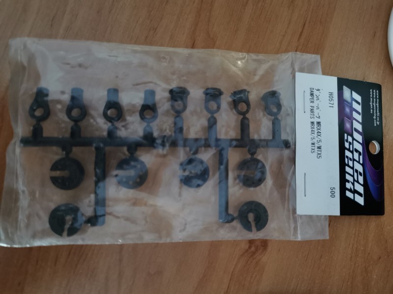 H0571   Ensemble Plastique Amortisseurs Mugen Mrx6-Mrx6r