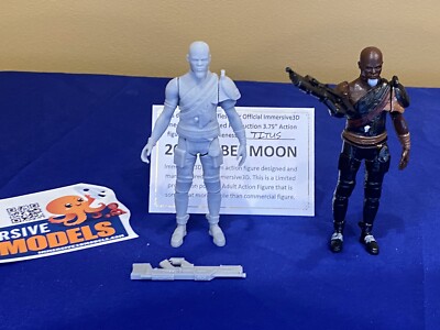 REBEL MOON TITUS Posable Action Figure 3.75 collectable COA