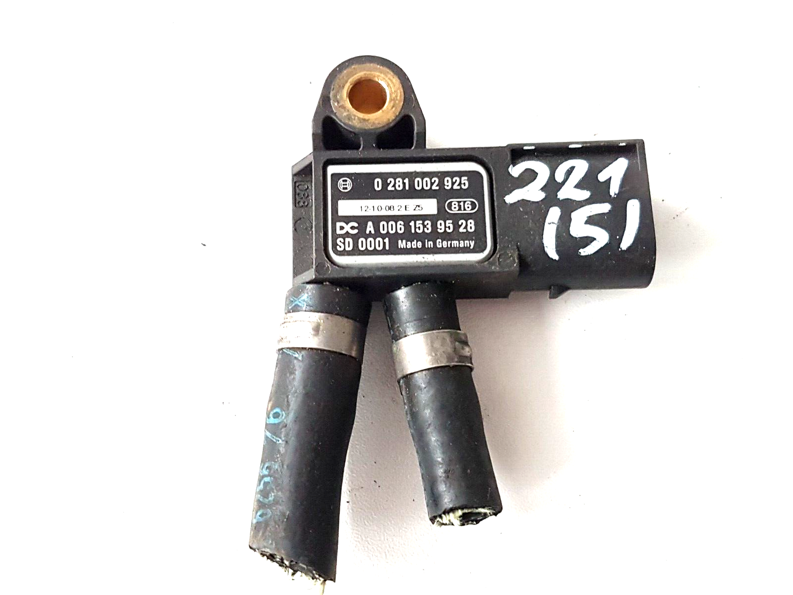 Mercedes-Benz S W221 (05-13) DPF EXHAUST PRESSURE SENSOR OEM