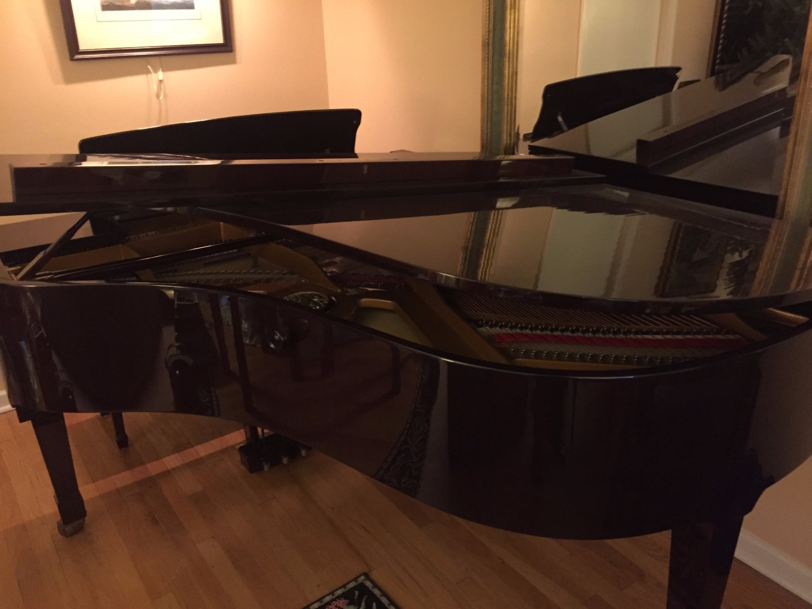 Petrof Grand Piano Model III Mahogany Classical 6' 4