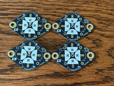 4 New Can Capacitor Replacement Adapter Mounts to replace 1 3/8'' FP Can Caps