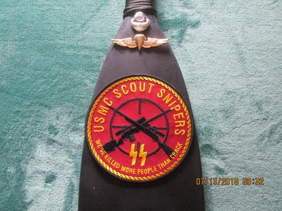 RECON  Marine Award paddle your pick coin or patch