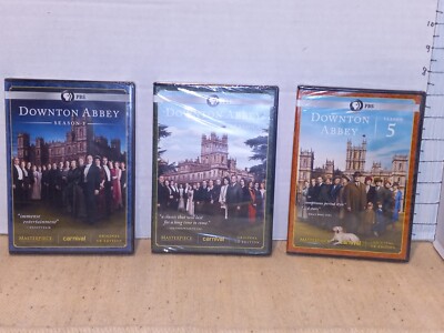 Downton Abbey: Seasons 3, 4, & 5 (Masterpiece) (DVD) All Brand New Sealed