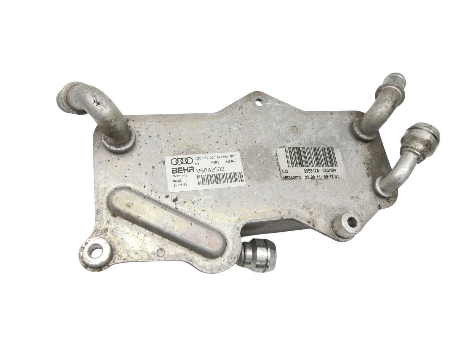 Audi A6 C7 4G 10-14 TDI 3,0 150KW Ölkühler  - Bild 1