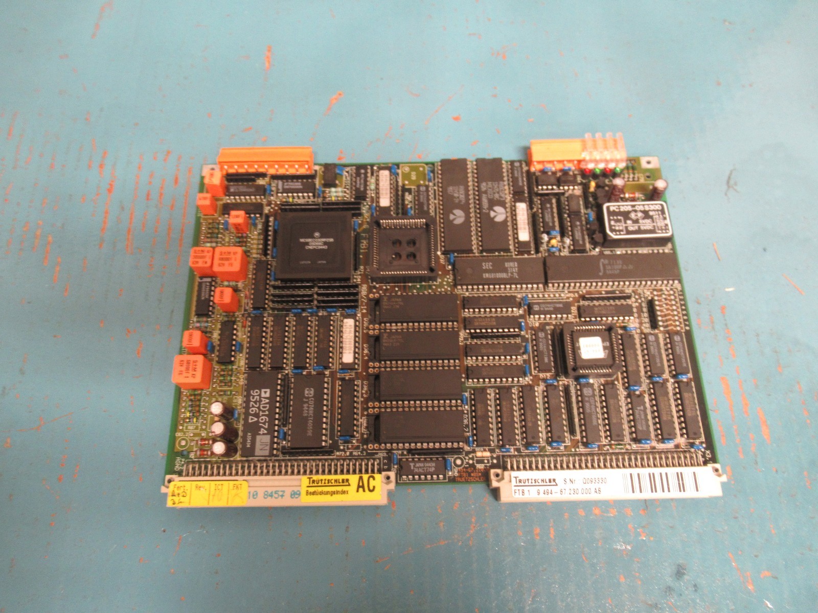 TRUTZSCHLER FTB 1 FTB1 CIRCUIT BOARD CARD PLC MODULE 9 494