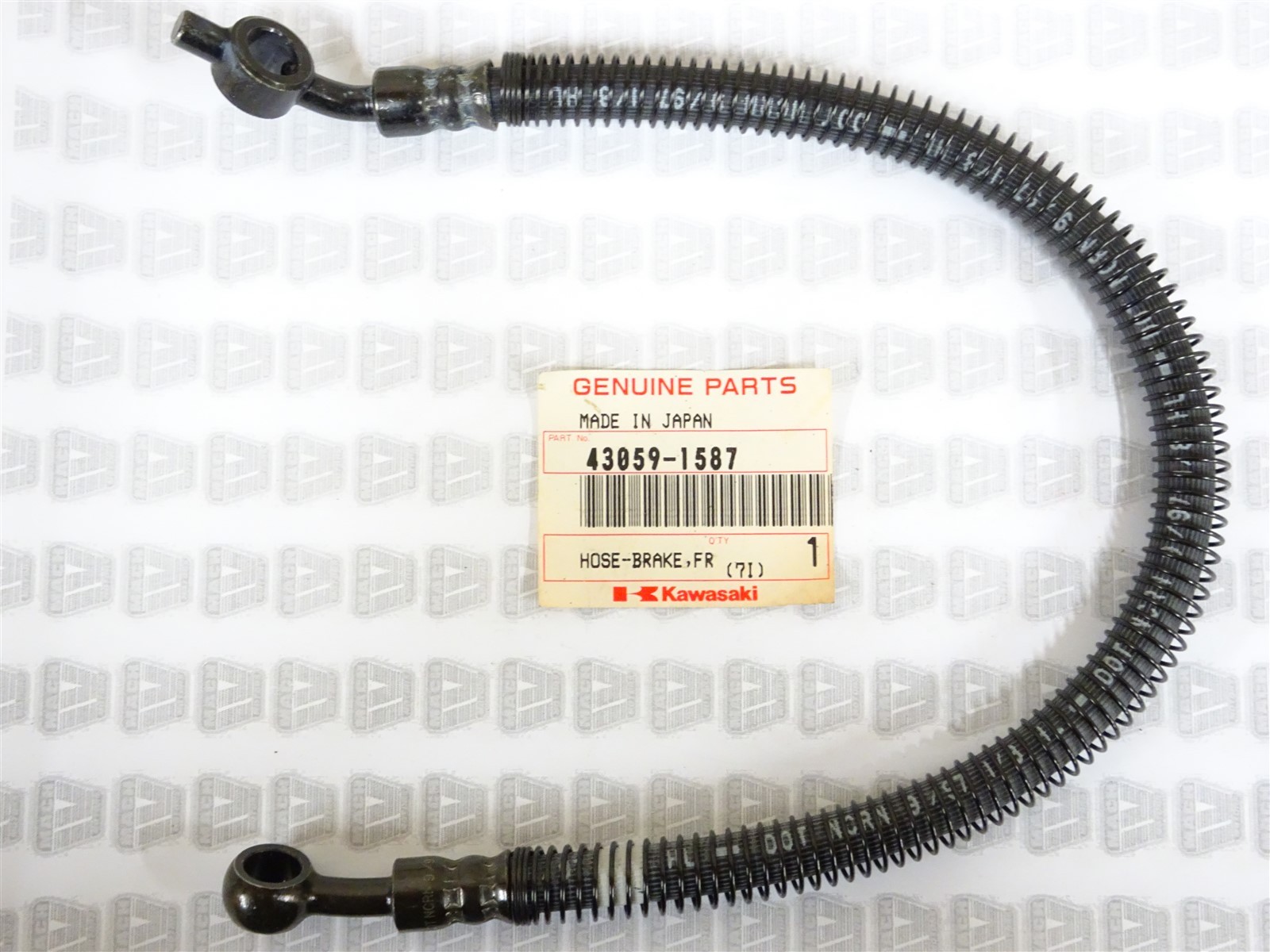 Kawasaki NOS NEW 43059-1587 Rear Brake Hose ZX ZX750 Ninja