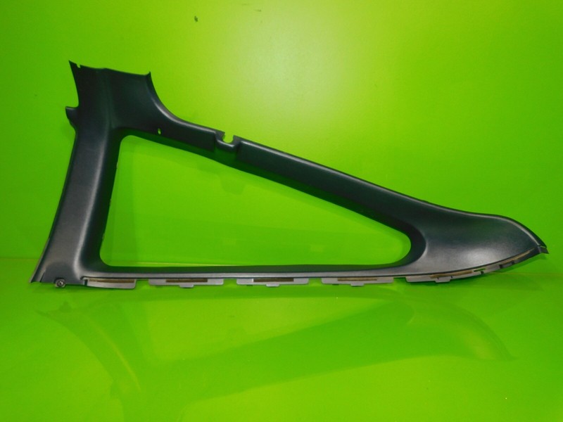 88-91 Civic CRX OEM passenger right back rear 1/4 quarter window cover blue