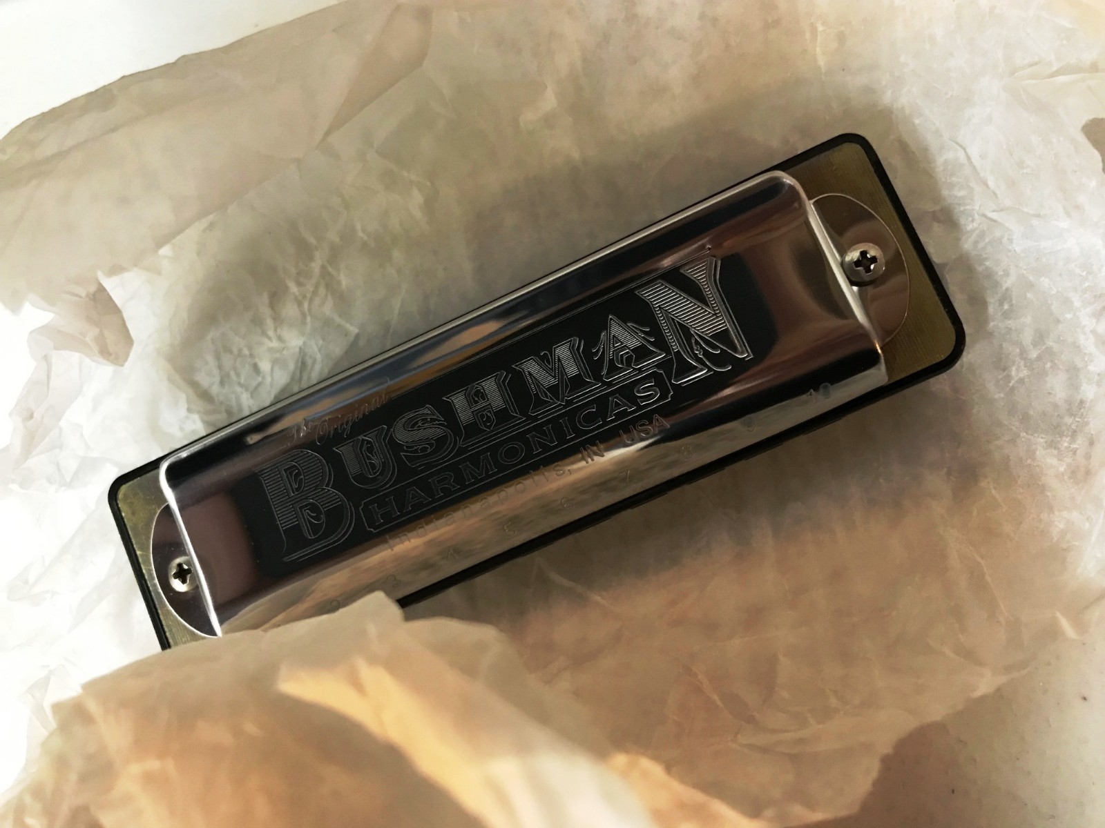 Harmonica Bushman Delta Frost D (new)