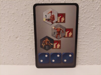 STAR WARS Angriff der Klonkrieger Kosmos Brettspiel: Bedrohungskarte