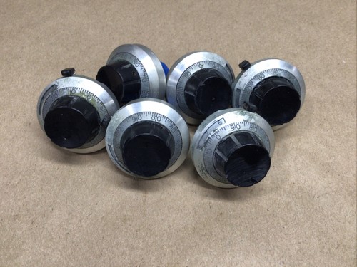 Lot of 6 Bourns 3590S-6-103L Potentiometer With Knob #06J30