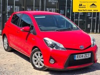 2014 Toyota Yaris 1.5 VVT-h Icon Plus Hatchback 5dr Petrol Hybrid CVT Euro 5 (10