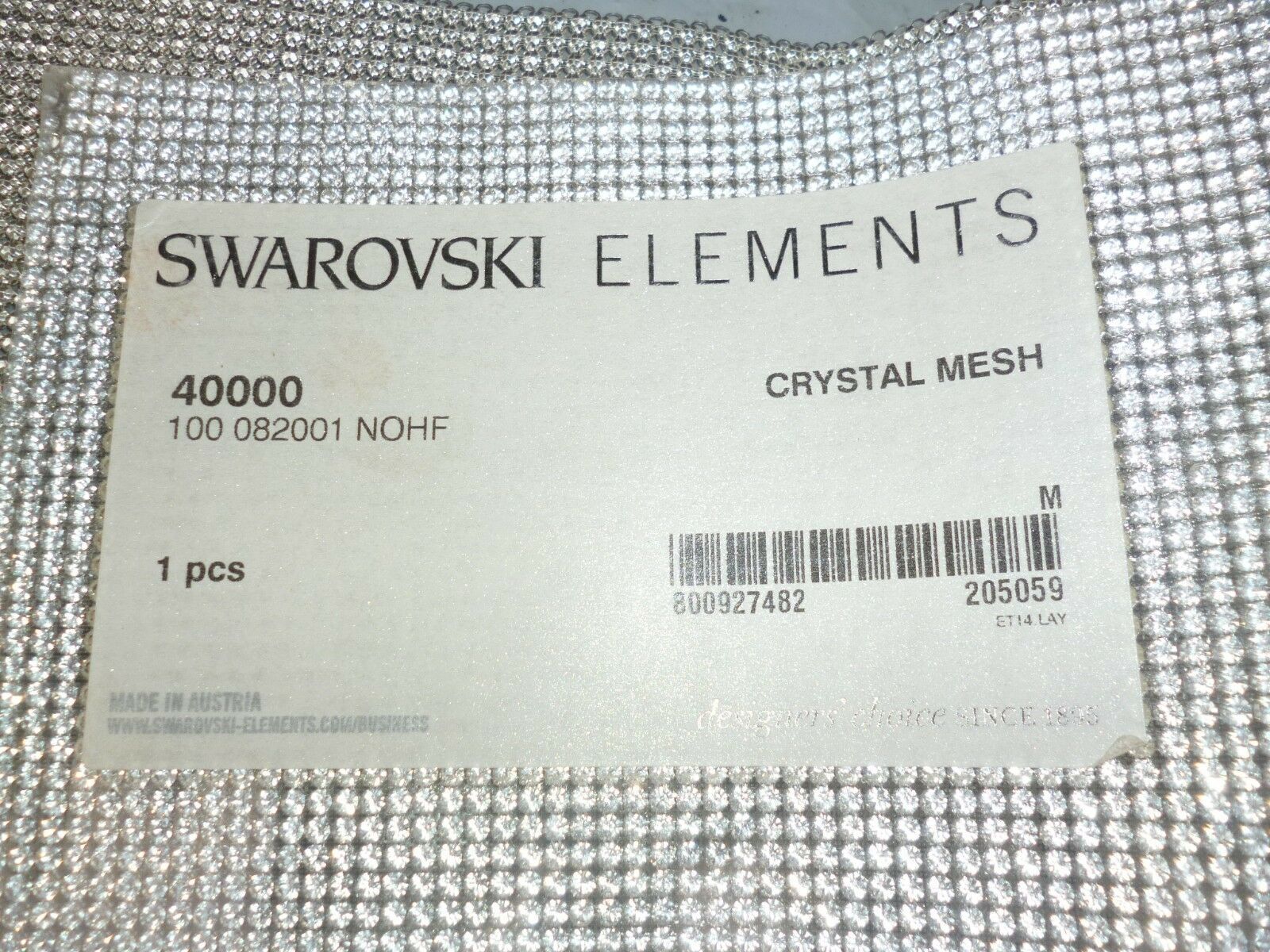 SWAROVSKI★Memories Crystal Mesh Watch★ 多色在庫 本物保証 Swarovski Microscope Crystal Memories #272878 - Etsy