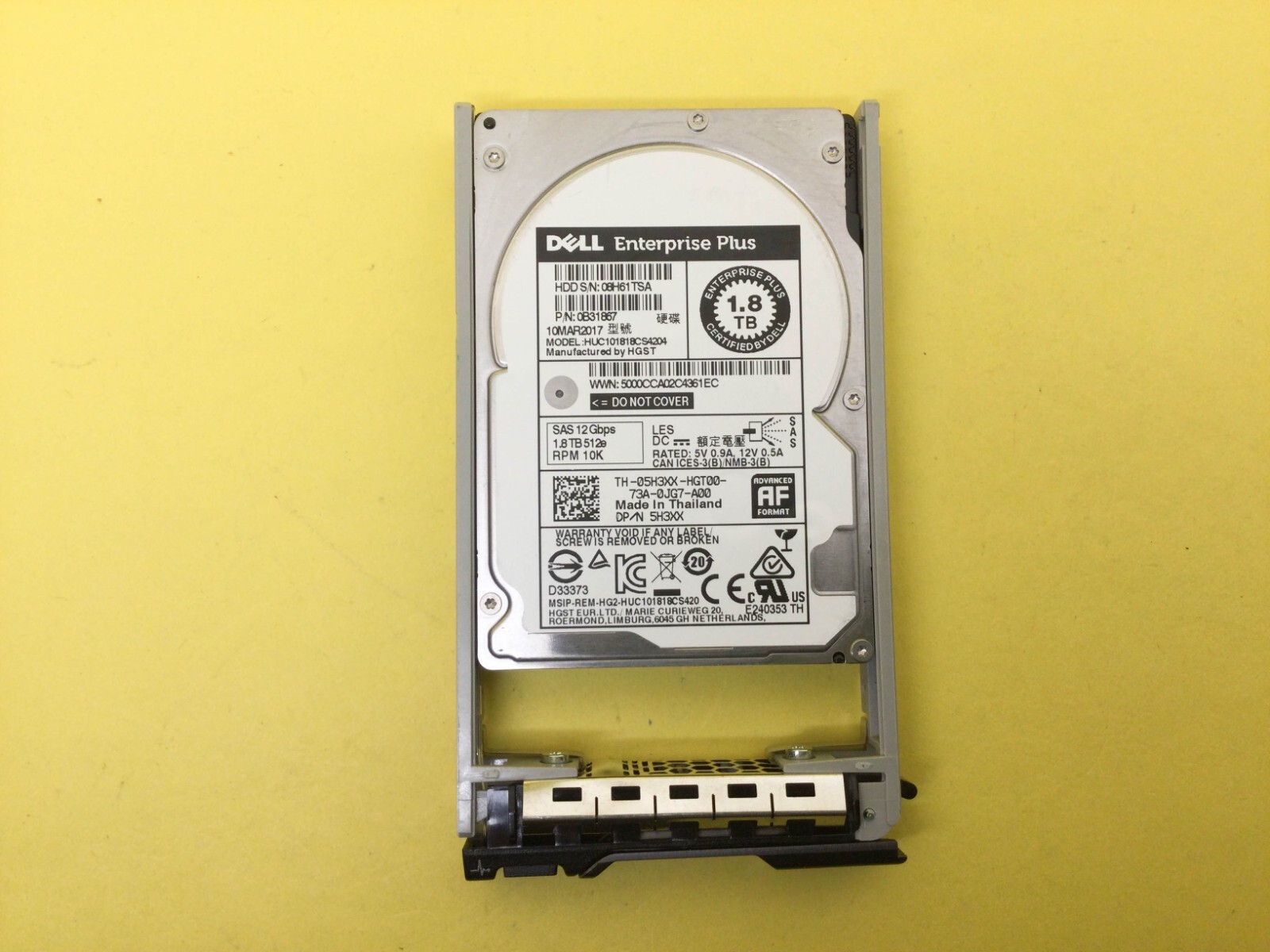 ✨4個セット✨HDD 1000GB✨大容量1TB✨2.5インチ✨03-04 Western Digital WD10SPZX-08Z10T0 - 1TB 5.4K RPM SATA 7mm 2.5