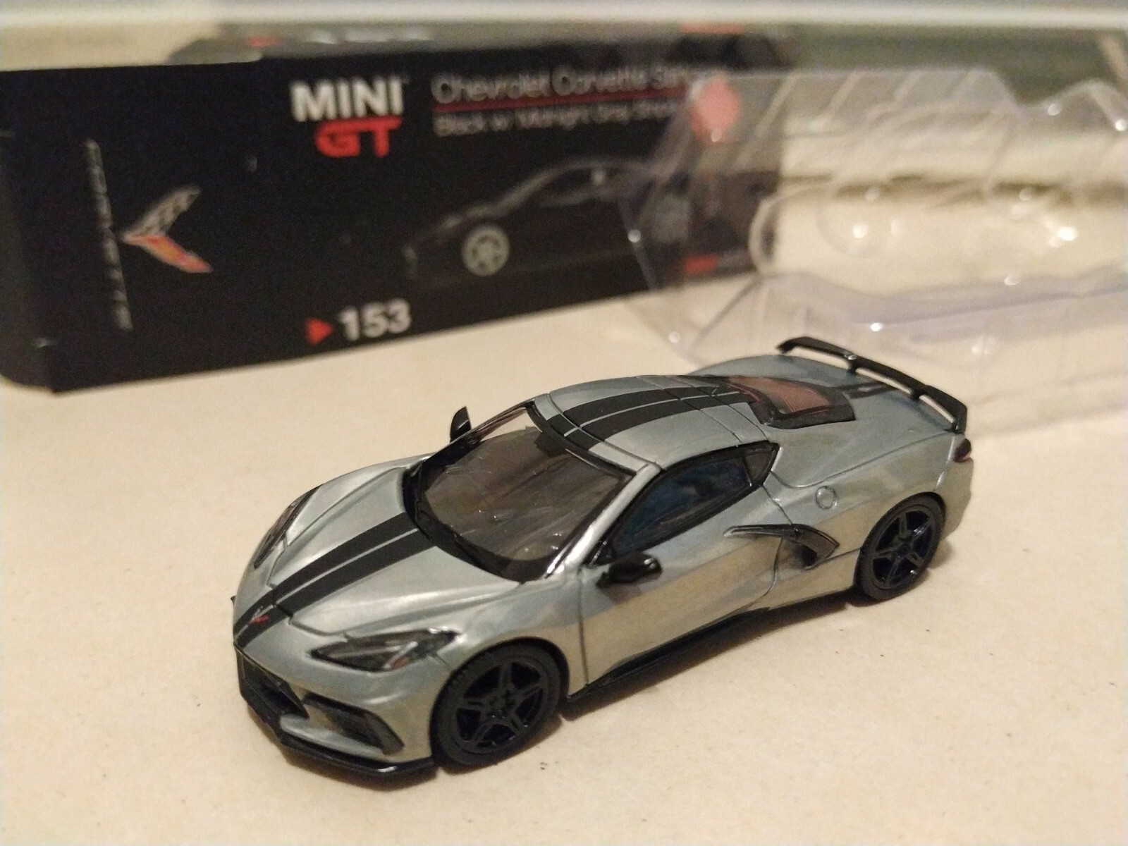 MINI GT 153 (used) Chase Chevrolet Corvette Stingray 2020