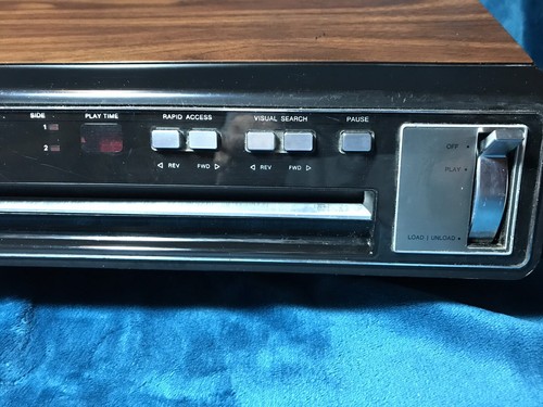 RCA SelectaVision CED Video Disc Player Model SGT 101 Parts or Repair