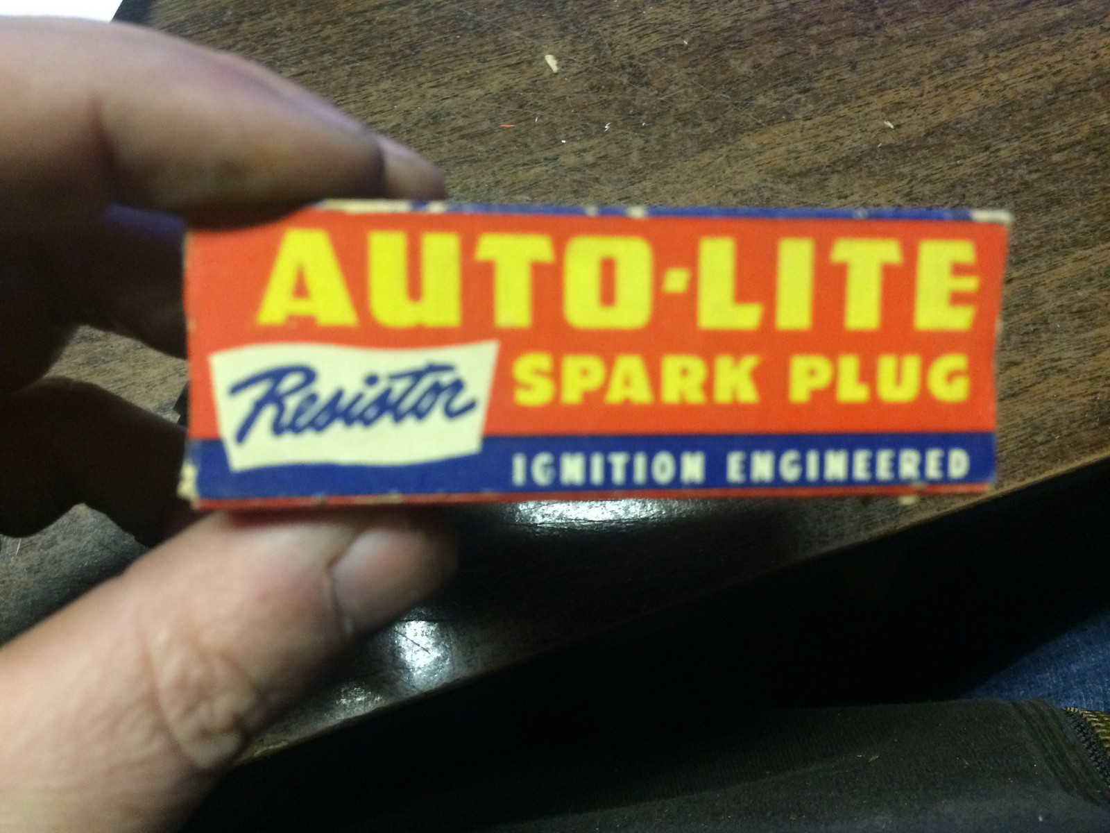 Vintage Autolite BR8 Spark Plug with box