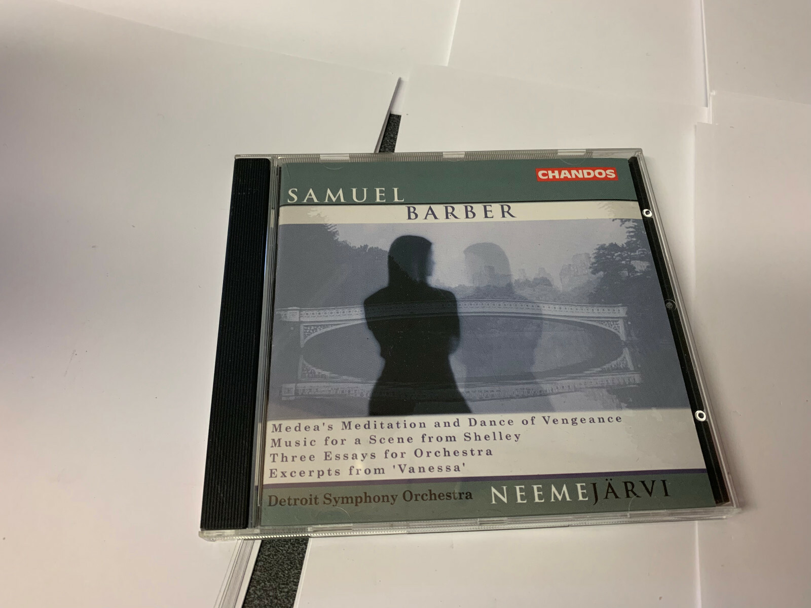 Samuel Barber - Detroit Symphony Orchestra: Neeme Jarvi CD