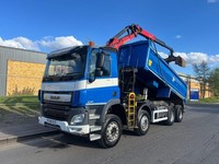 2021 DAF CF Auto Tipper Grab Diesel Automatic