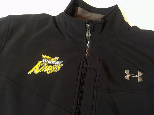 New Under Armour Brandon Wheat Kings Mens XL WHL jacket