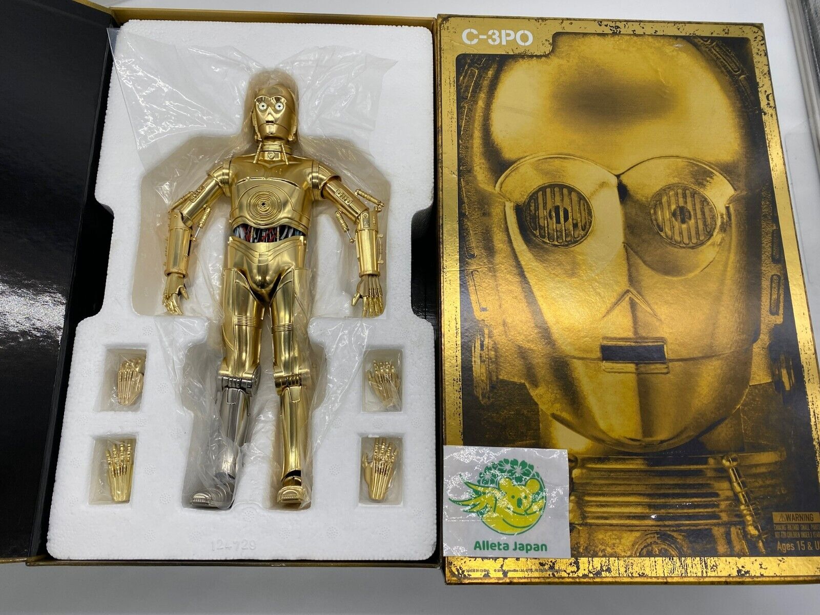 STAR WARS C- 3PO 1/6 Scale Figure Tamashii Nations Chogokin STAR WARS C- 3PO 1/6 Scale Figure Tamashii Nations Chogokin