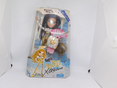 MGA BRATZ DOLL YASMIN PLAY SPORTZ E-XTREAME SKY DIVING NEW IN SEALED BOX NICE
