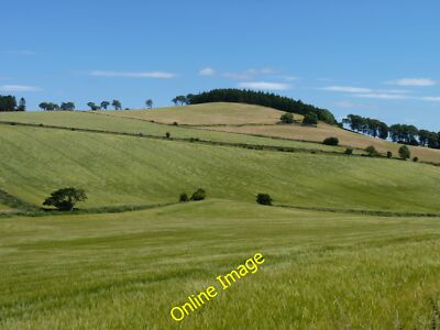 Photo 12x8 Starr Law Brunton/NO3220 A small hill north of Luthrie, the mo c2013