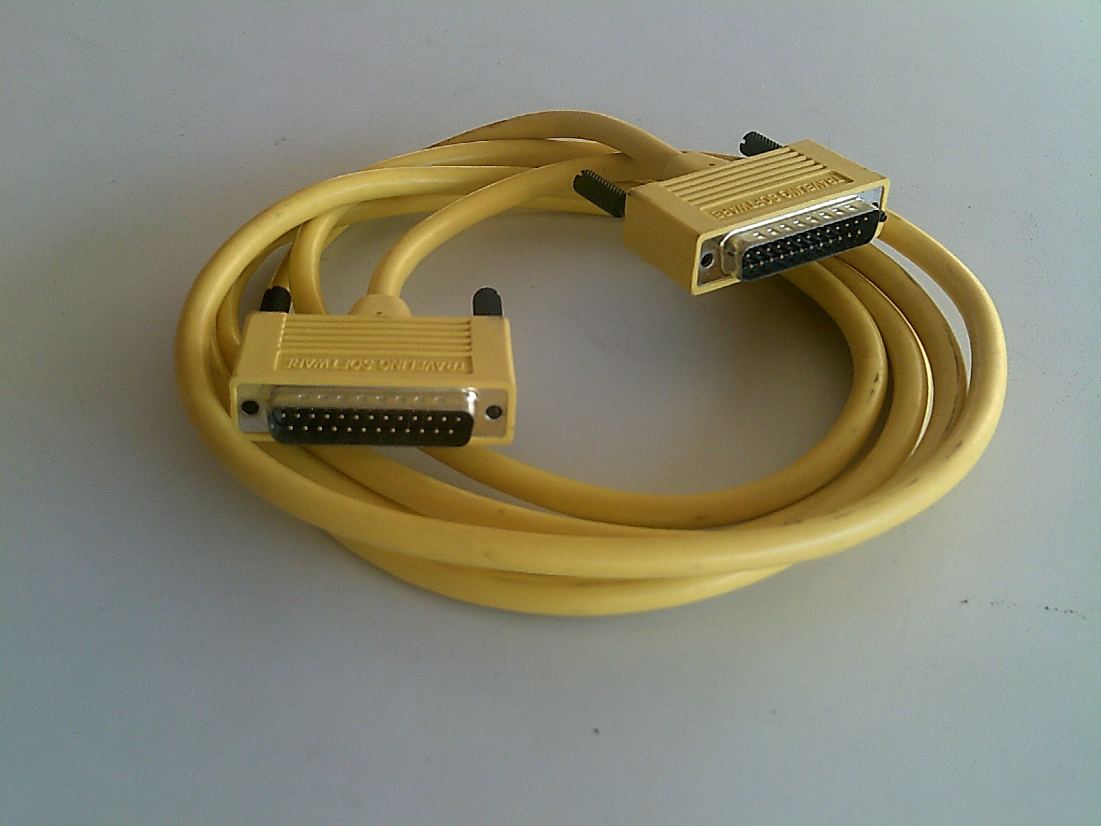 DB-25 Parallel cable, six feet, male-to-male