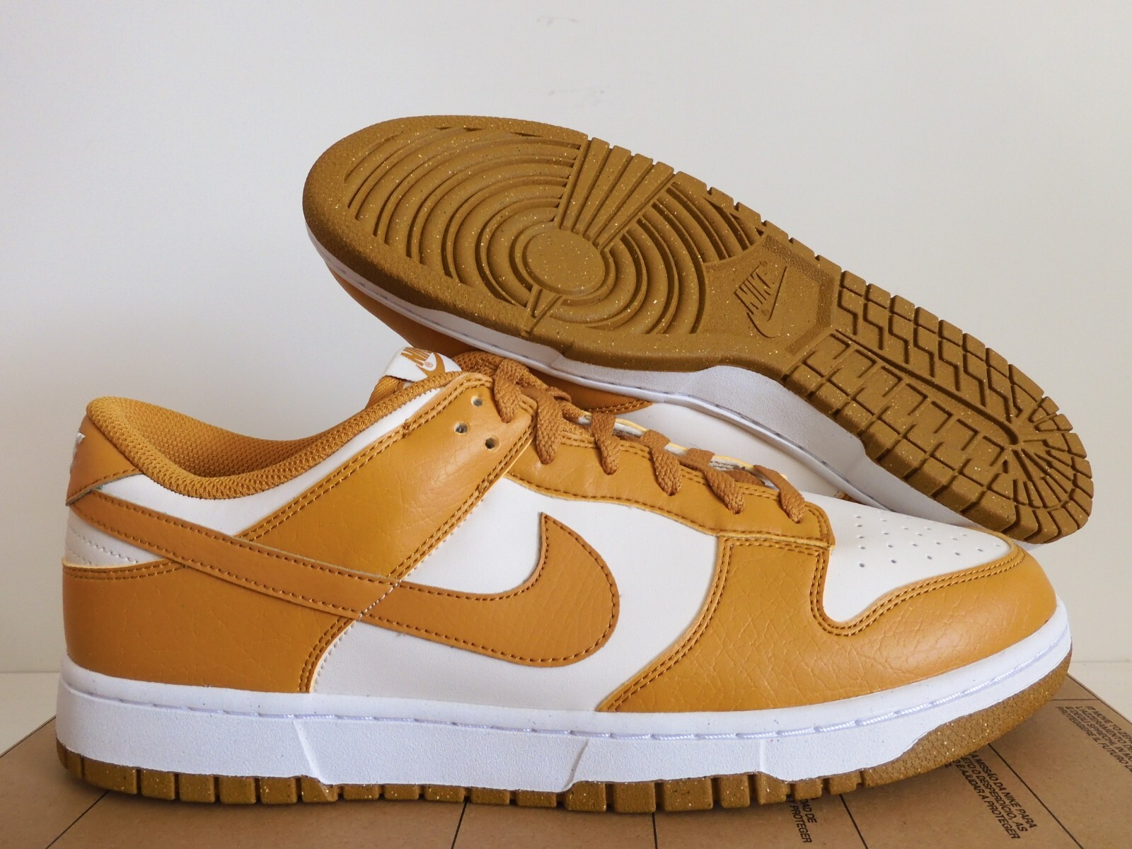 ☆人気【NIKE】(W) Dunk Low Next Nature SE☆Gold Ivory☆ Size 9.5W - BRAND NEW Nike Dunk SE Low 'Silver Gold Metallic