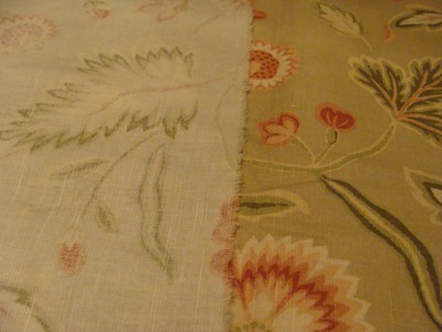 CONTEMPORARY FLORAL FABRIC JAY YANG SCREEN PRINT-DRAPERY/UPHOLSTERY-DESIGNER-